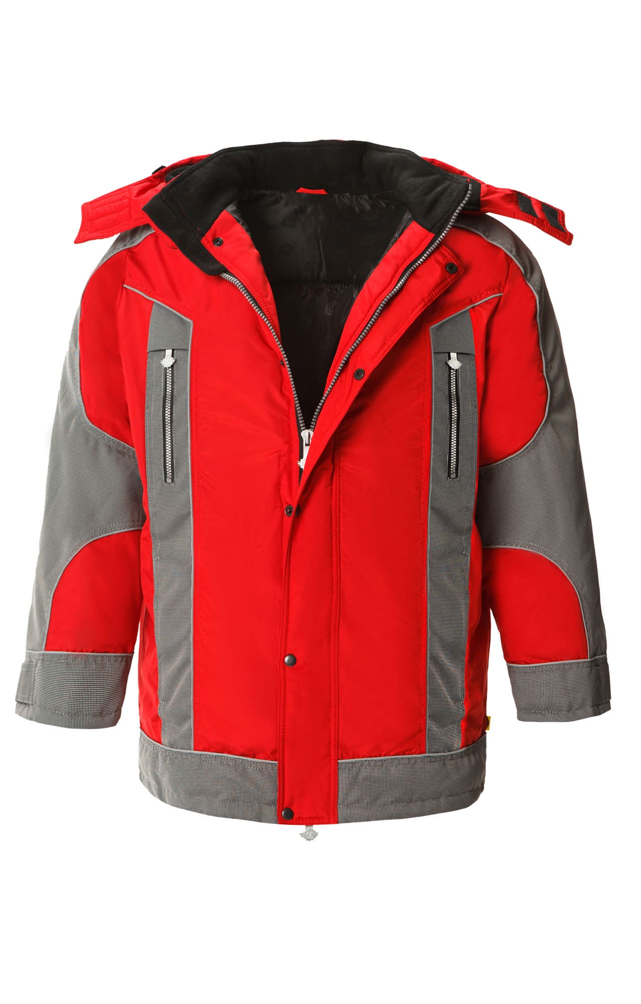 64764 Костюм "Ультра" зимний красно-черный  Зимняя спецодежда  размер 52-54/170-176  - Вид №3