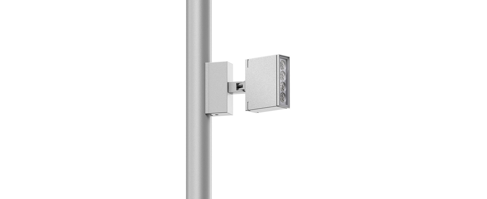 8720118 Уличное освещение  Platek TARGET SMALL Su palo  TARGET SMALL On pole - 4 LED 3000K 48°  - Вид №1