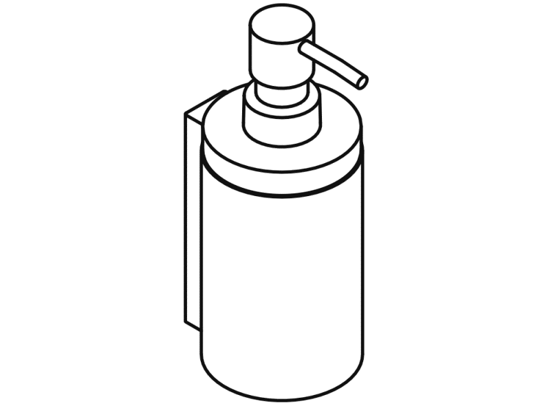 900.06.00040 Дозатор мыла с держателем HEWI System 900 - Вид №2