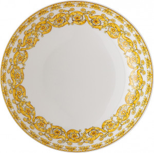 10649008 Rosenthal Versace Тарелка cуповая Rosenthal Versace Медуза Рапсодия 22см, фарфор Фарфор