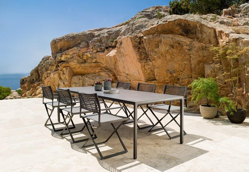 TRIBÙ Складной садовый стул с подлокотниками Regista 02018 - Вид №4