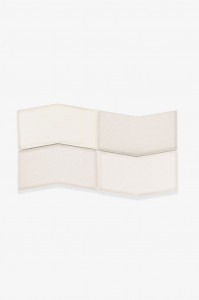 ARDFW1 Крыло из декоративной полевой плитки ручной работы Architectonics 3 "x 6" Waterworks