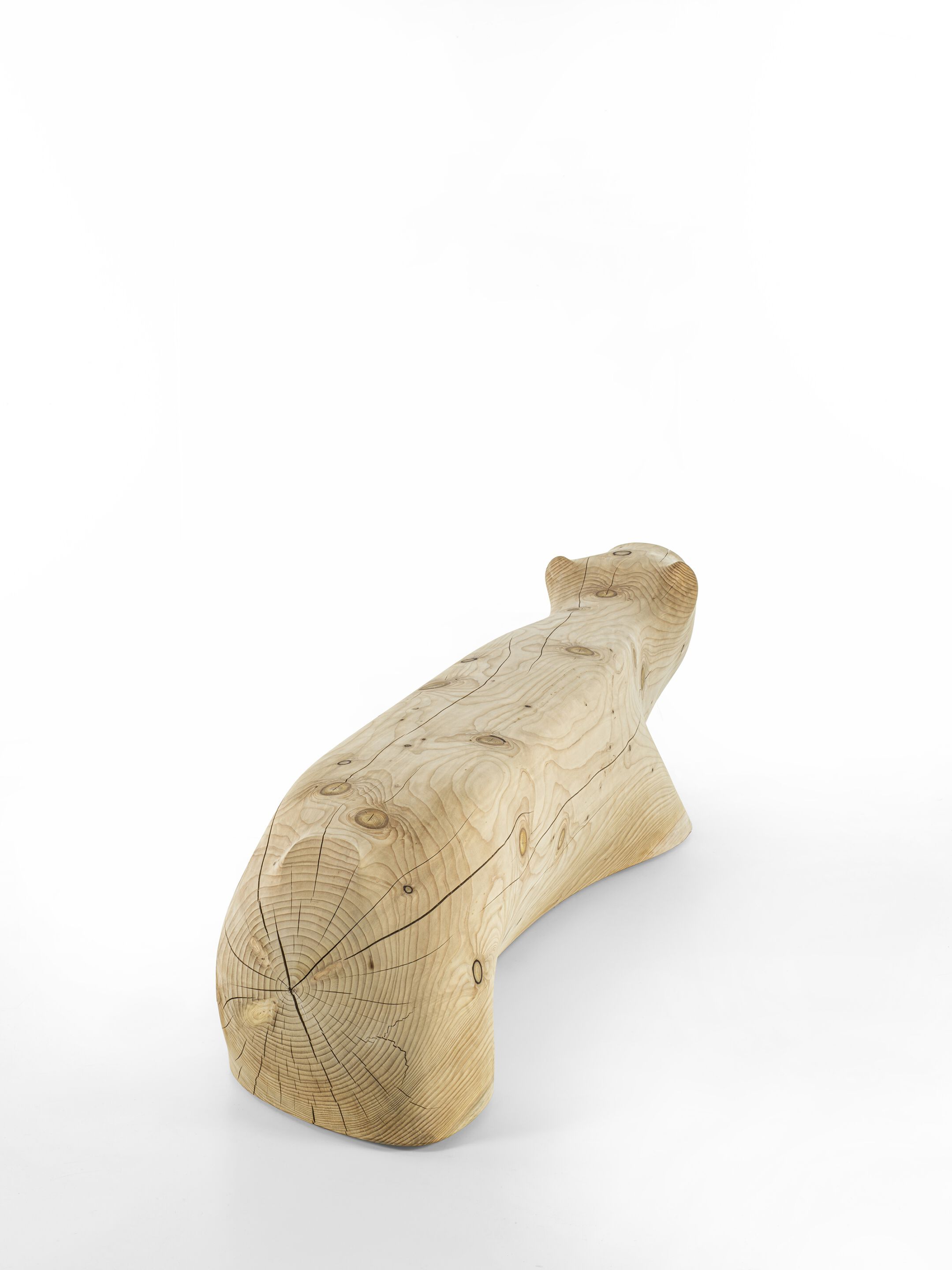 Скамейка из цельного кедра Riva 1920 NOT TOO LATE ARCH-00029378 - Вид №3