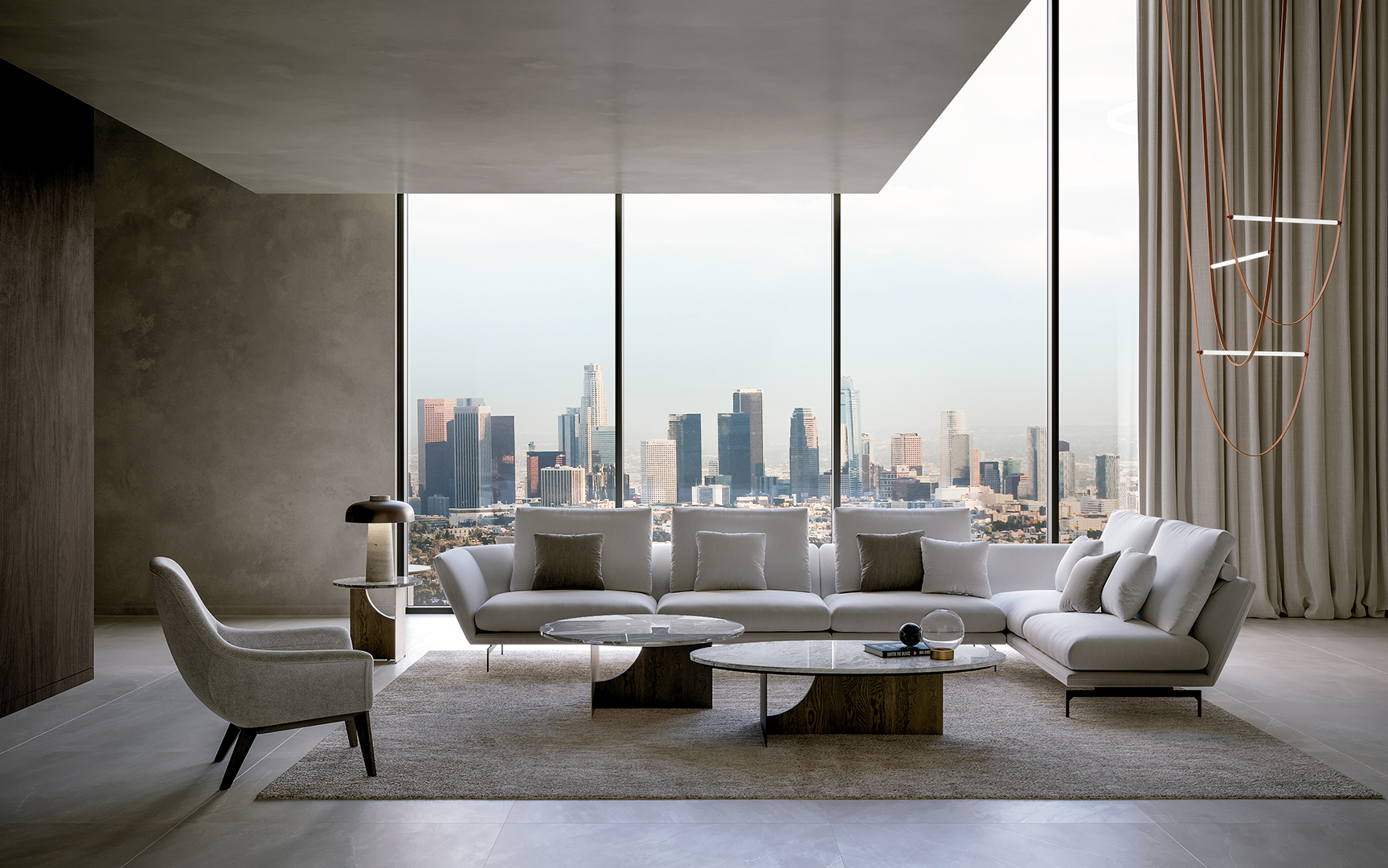 Дисковый пуф Disc А5919 Coleccion Alexandra - Вид №3