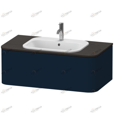 HP495109898 Happy D.2 Plus Тумбочка для подвесной консоли Темно-синий шелковисто-матовый лак Duravit