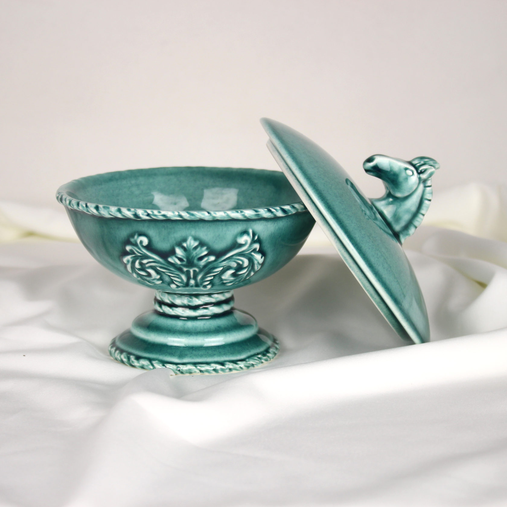 sun-id-994732 Икорница Фарфоровая PROVANSFAIENCE Россия  - Вид №4