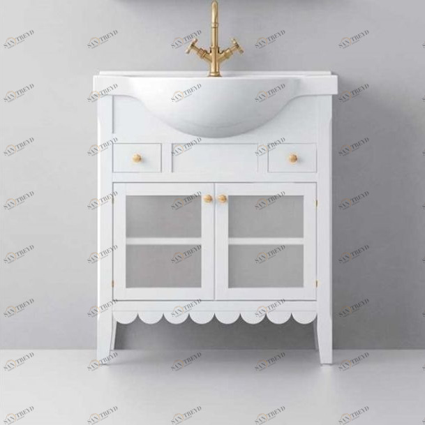 Avila Dos Тумба напольная "Волны" с раковиной ETNA 75 Color 70 COUNTRY ETNA COUNTRY 01044180120362N70