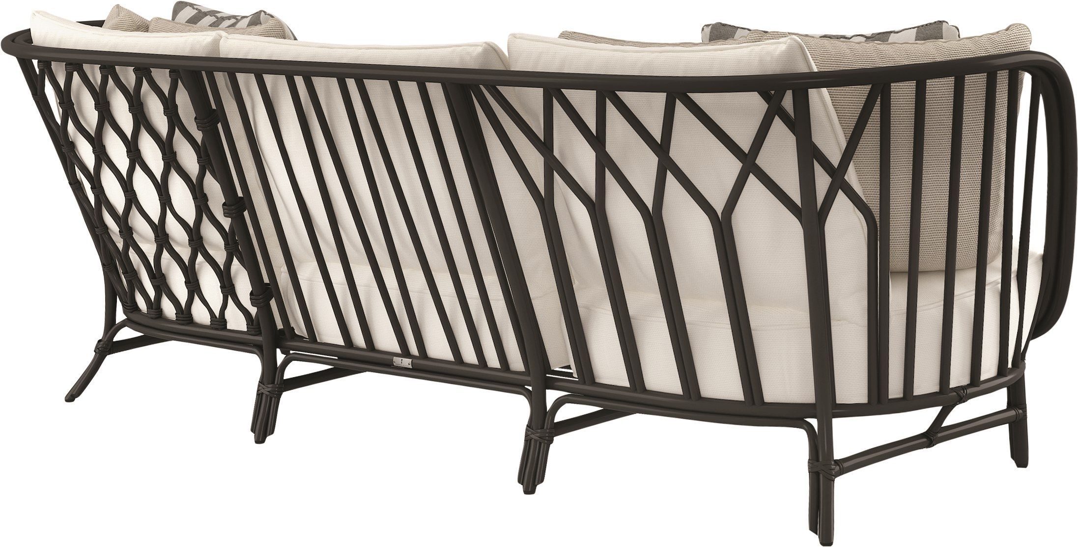 3-местный алюминиевый садовый диван JANUS et Cie Киото Алу ARCH-00146330 - Вид №4