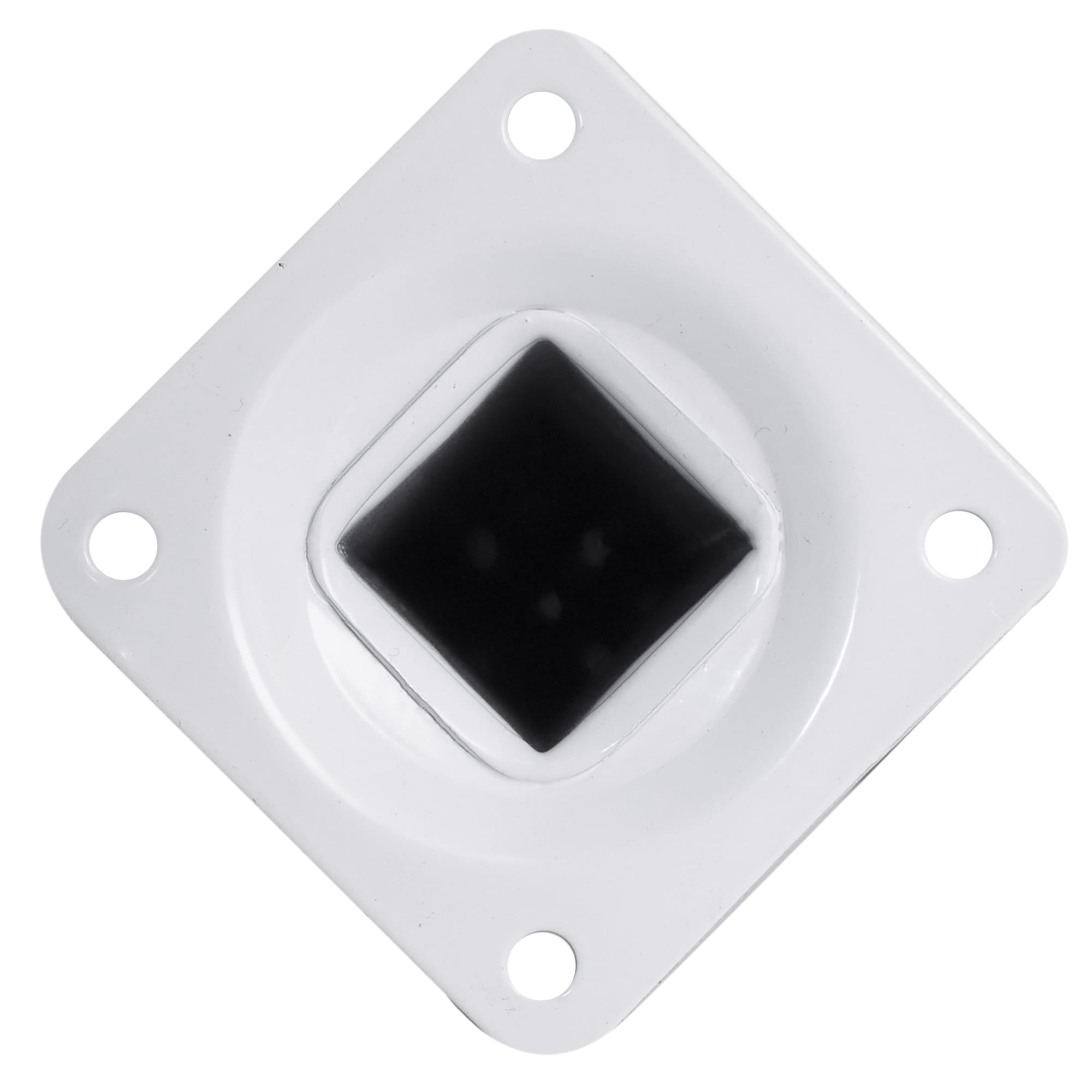 13761546 Ножка квадратная 400х25х25 мм цвет белый Santreyd  - Вид №3