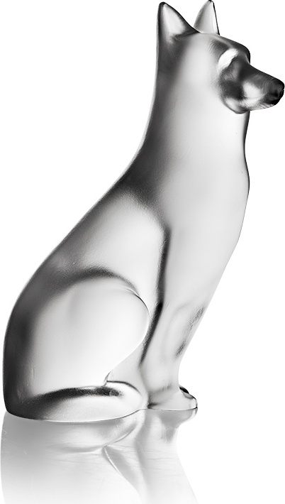 10608080 Cristal de Paris Фигурка Cristal de Paris "Собака" 6х14см Хрусталь 