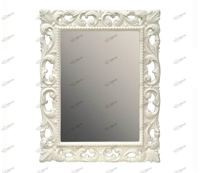 BLEU PROVENCE Прямоугольное зеркало из дерева в раме Specchi in legno sun-id-1351875