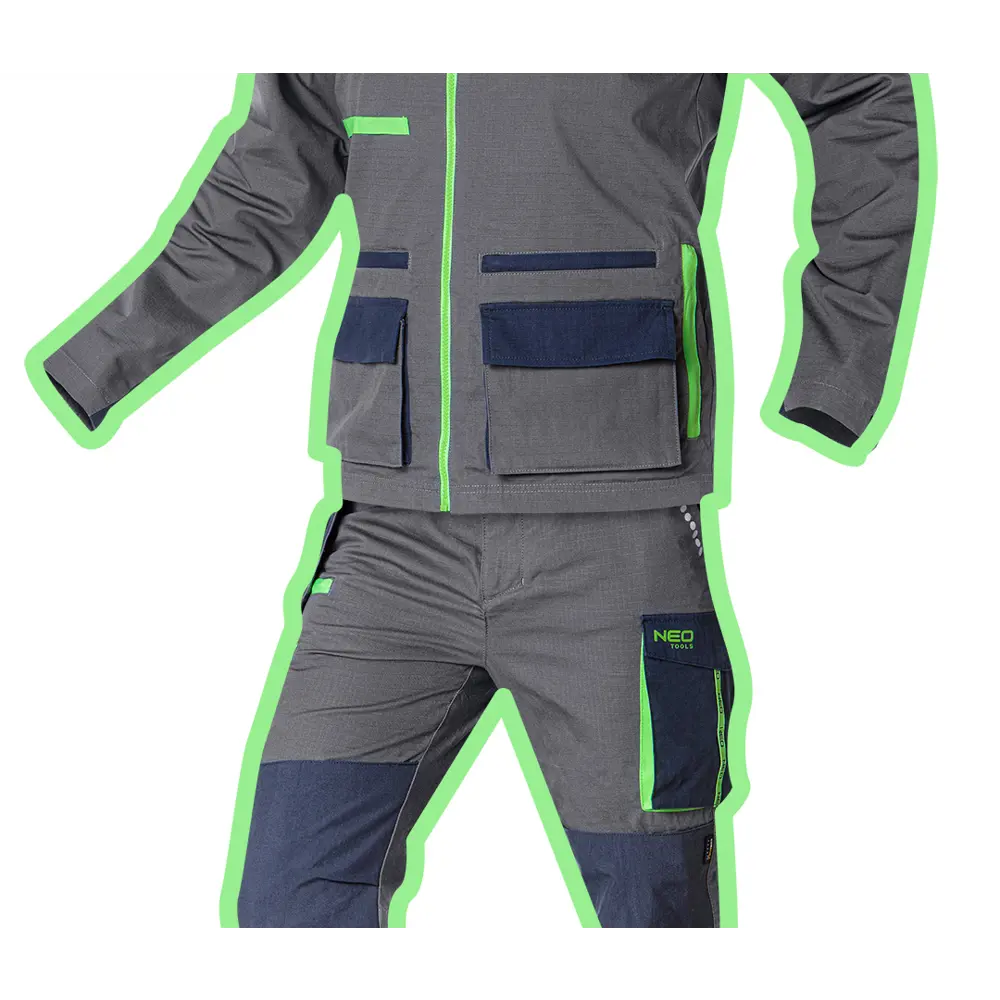 Куртка рабочая Neo Tools Premium цвет темно-синий/серый размер XXL рост 187-190 см STLM-2099136 - Вид №11