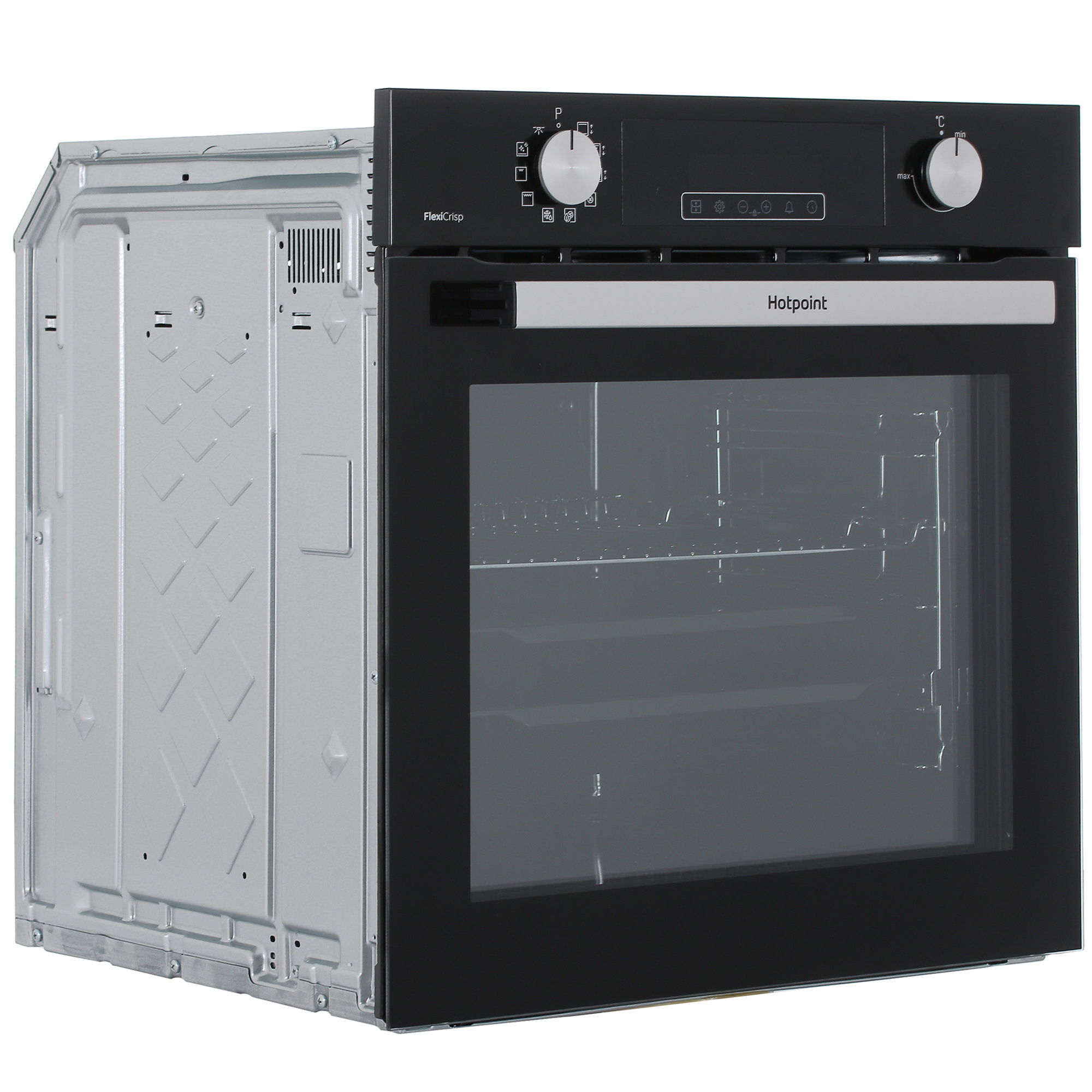 9100981 Электрический духовой шкаф Hotpoint FE8 821 H BL черный STDN-0089641 - Вид №1