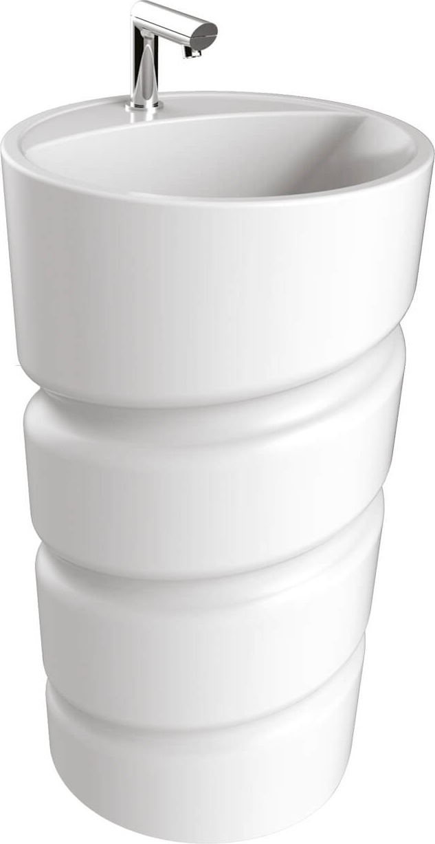 Спиральный смеситель-моноблок с перфорацией для умывальника / CL084.00000 Spiral Creavit - Вид №1