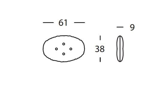 Овальная подушка для дивана SANCAL Party ARCH-00082343 - Вид №1