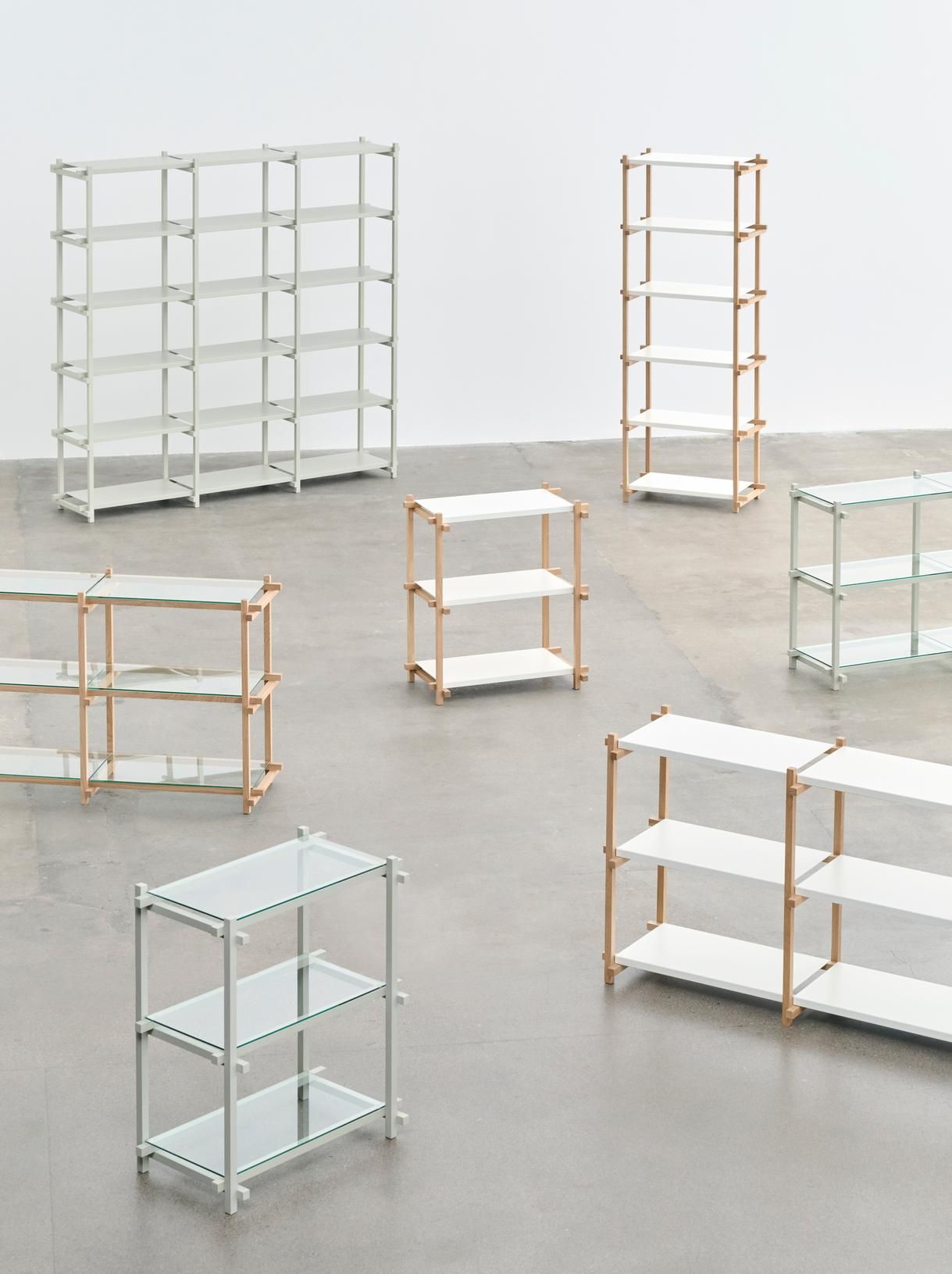 Деревянный книжный шкаф Hay Woody ARCH-00128645 - Вид №12