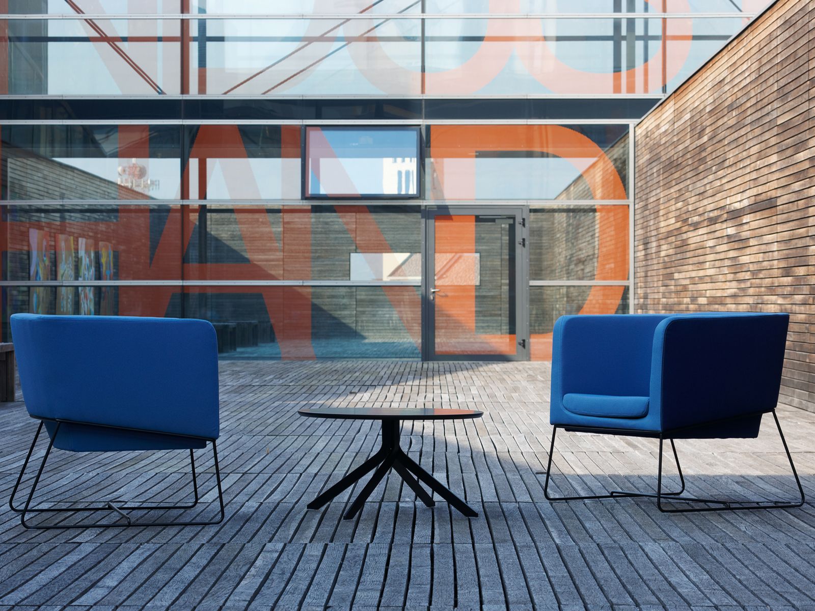 Сани кресло с подлокотниками ROSSIN Tonic Metal ARCH-00134643 - Вид №1