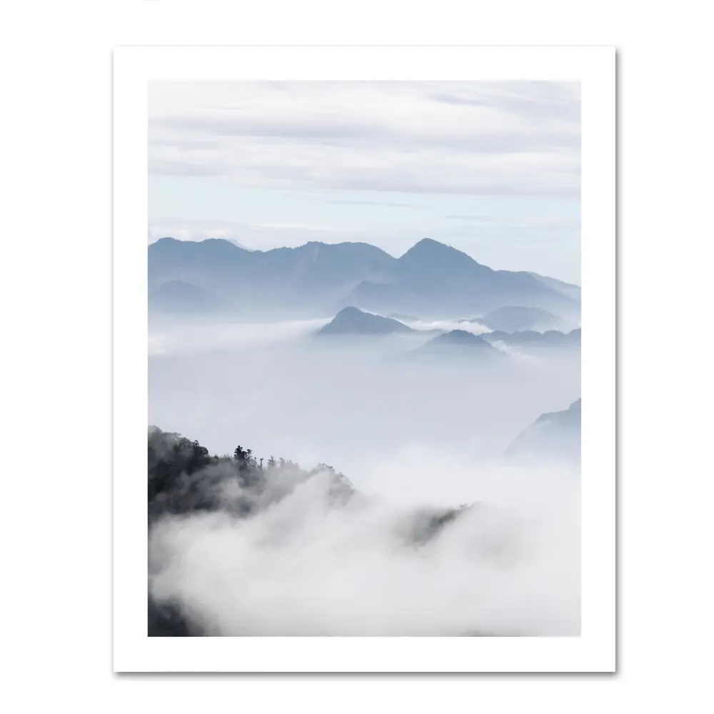 Santreyd Постер «Птицы в тумане» — набор из 2 картин для интерьера 87794374 STLM-0837724 - Вид №1