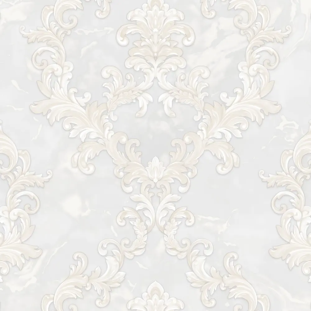 Обои флизелиновые Wallsecret Bohemia белые 1.06 м 8689-21 86931687 STLM-2087417 - Вид №1