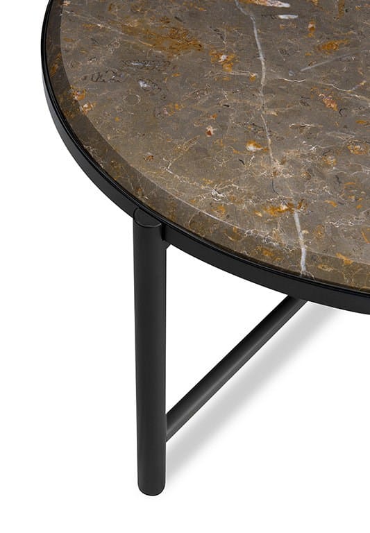 Овальный низкий журнальный столик ALMA DESIGN MAGENTA 365 ARCH-00026601 - Вид №1