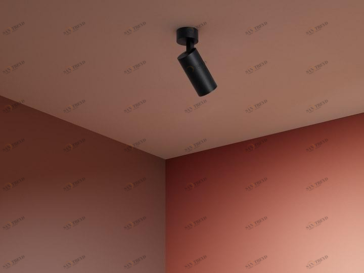 LEDS C4 Регулируемый светодиодный потолочный светильник из металла Simply 15-7982-05-05/14-14