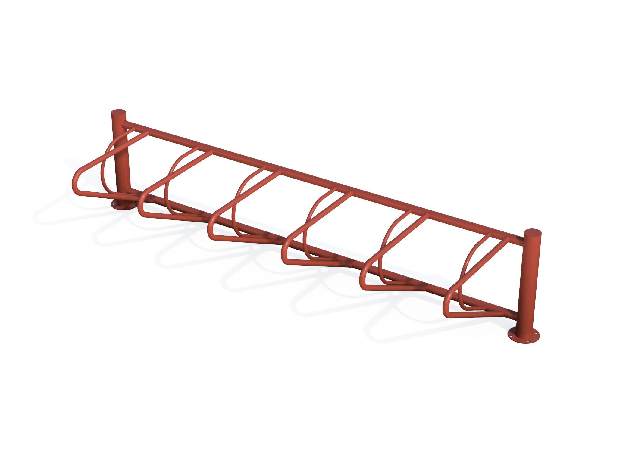 Стальная стойка для велосипедов Studio Città эскиз ARCH-00032206 - Вид №1