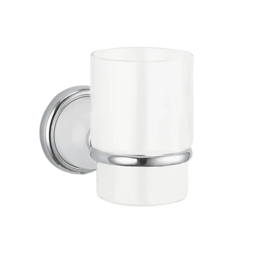 Подвесной стакан Lemer Loire для зубных щеток белый/хром 89384410 STLM-1570721