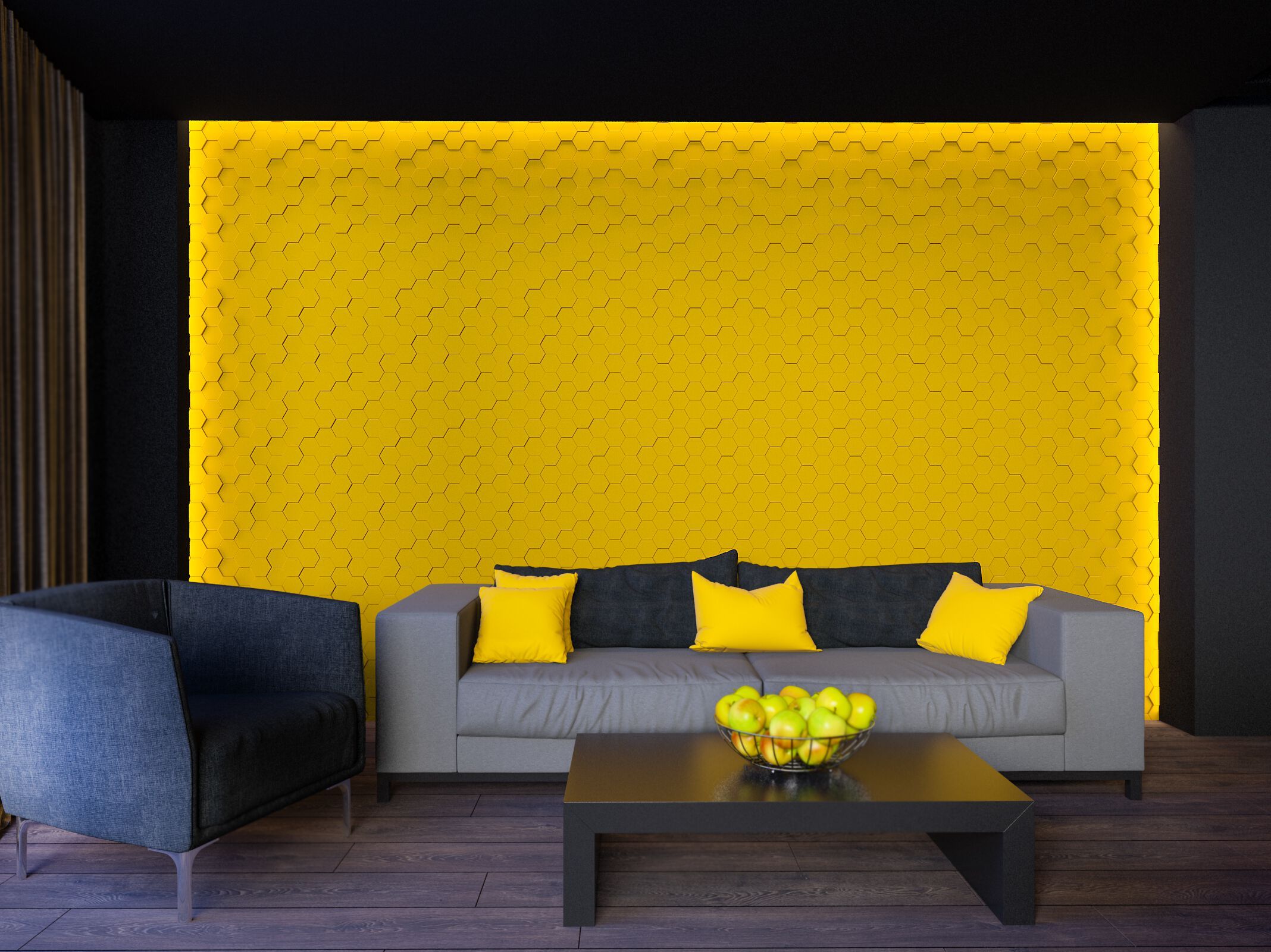 Трехмерное гипсовое покрытие WallDeco M-Modern ARCH-00125325