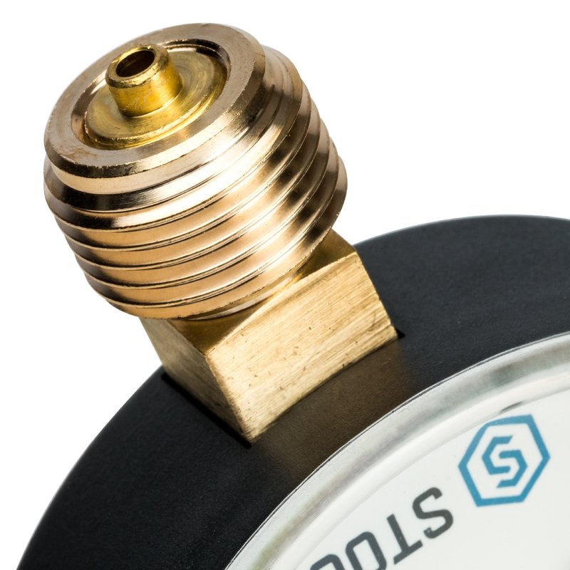 Манометр радиальный 80 мм 1/2" 6 бар STOUT SIM0010800615 - Вид №3