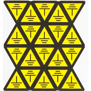 Набор наклеек Заземление