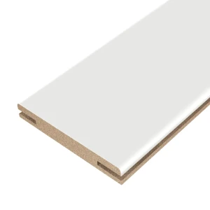 Добор дверной телескопический Сиена 2150x100x10 мм белый 89397514