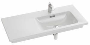 EXAD112-Z-00 Подвесная раковина настенная прямоугольная JACOB DELAFON VOX белая