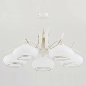 Потолочная люстра Alfa Odetta Bez 24155 ALFA ODETTA 184078 Белый