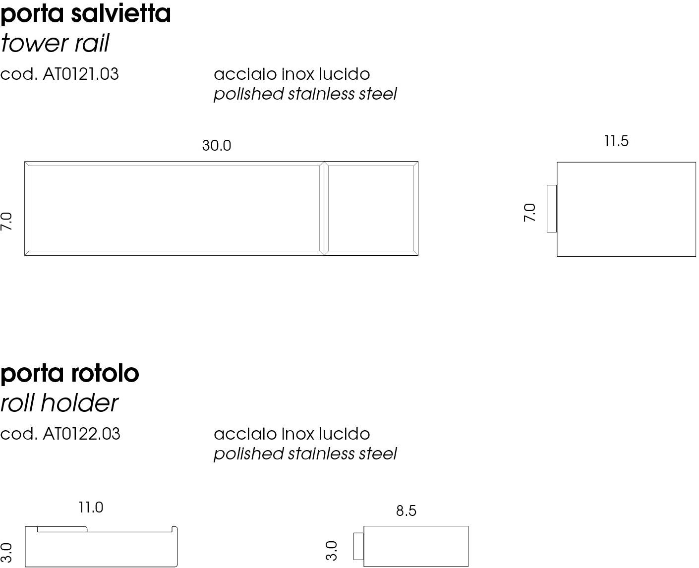 mg12 Держатель металлического рулона Mirror sun-id-1379753 - Вид №2