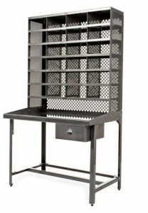 Tolix Металлический стол с полками