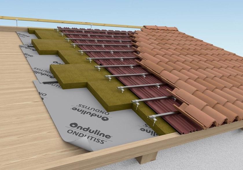 ONDULINE ITALIA Утеплитель и гидроизоляция скатных крыш Roofing system sun-id-1403686 - Вид №1