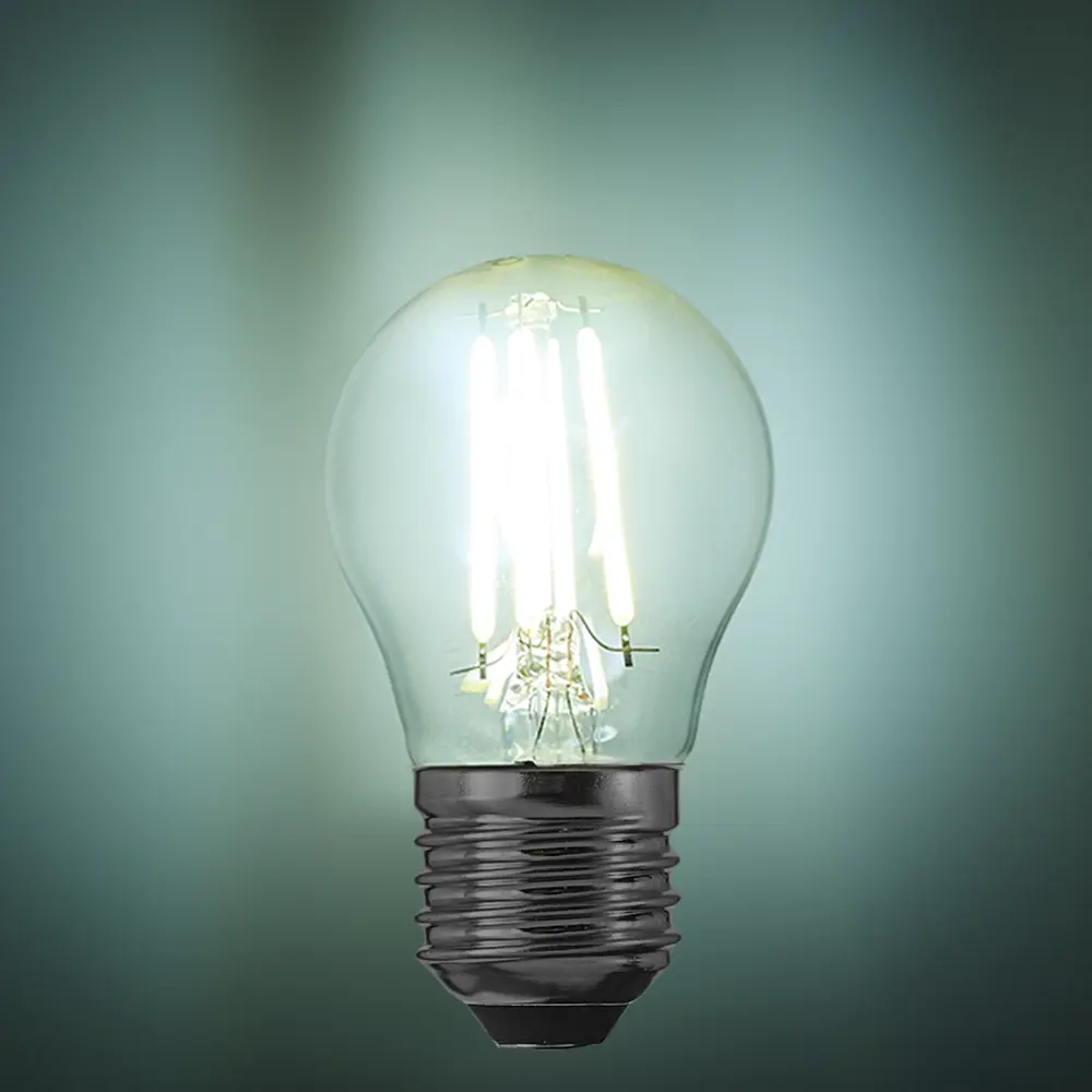 Лампа светодиодная Osram Р E27 220/240 В 5 Вт шар 600 лм холодный белый свет 85306960 STLM-2125601  - Вид №2