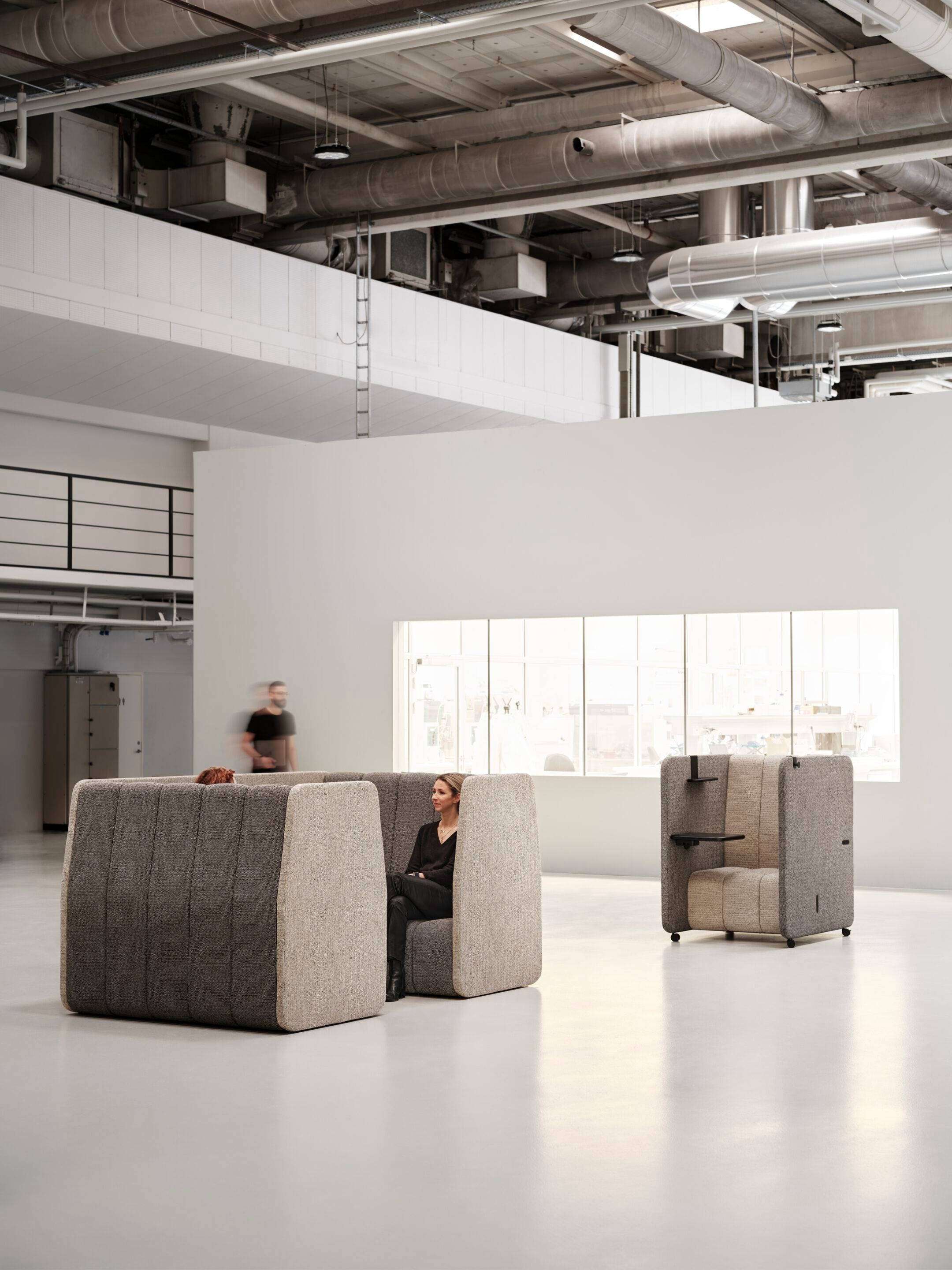 Ткань акустическое офисное кресло с журнальным столиком Bla Station Bob Job ARCH-00090031 - Вид №6