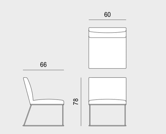 3-местный тканевый секционный диван Viganò GEORGE ARCH-00095351 - Вид №7