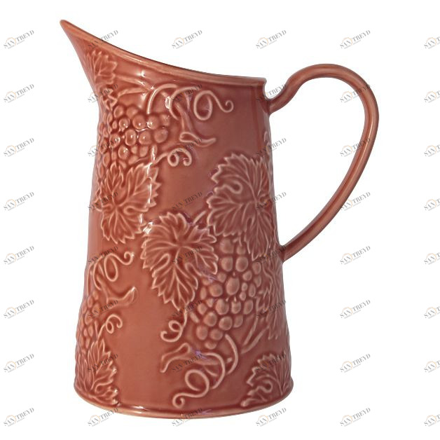 Кувшин керамический 1,8 л красный Villa MATCERAMICA VILLA 00-3946771 Красный