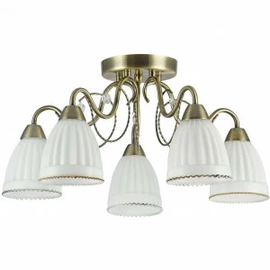 Потолочная люстра Freya Letizia FR2757-PL-05-BZ FREYA LETIZIA 184034 Белый