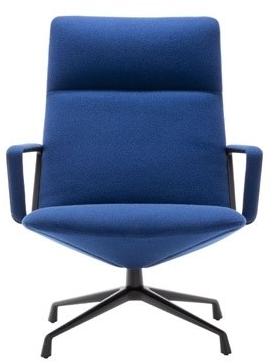 Andreu World 4-спицевое кресло с высокой спинкой Capri lounge Bu1694 - Вид №3