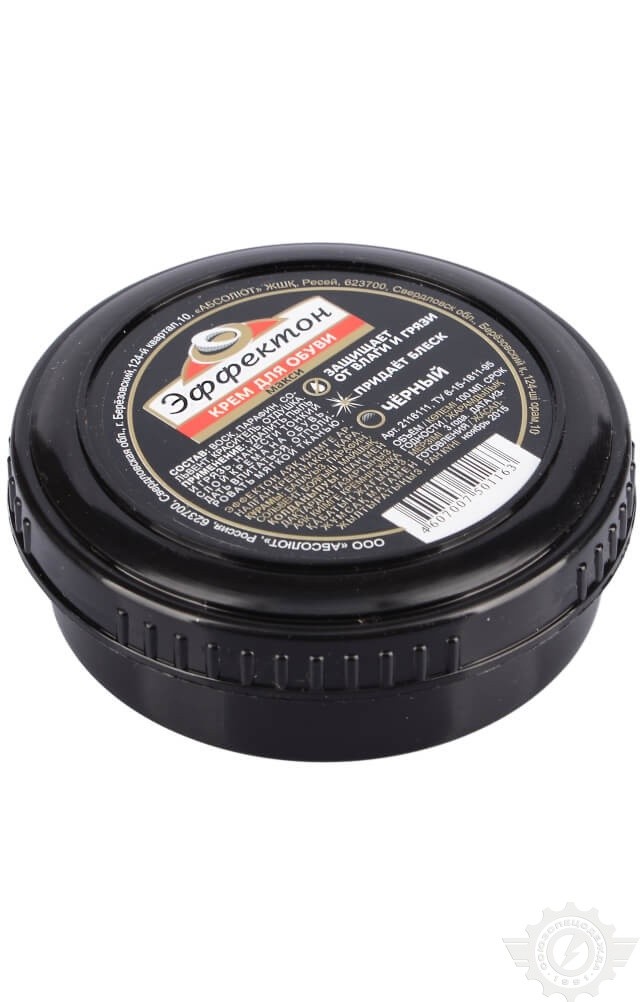 59773 Крем для обуви "Эффектон" черный  Носки, чулки, стельки размер Спецодежда 