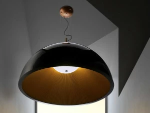 Grok Подвесной светильник с прямым светом в стекле