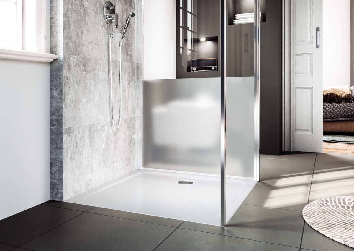 Душевой поддон KALDEWEI Сталь эмалированная 2272-1 450 теплый серый 80 2272-1450 - Вид №7