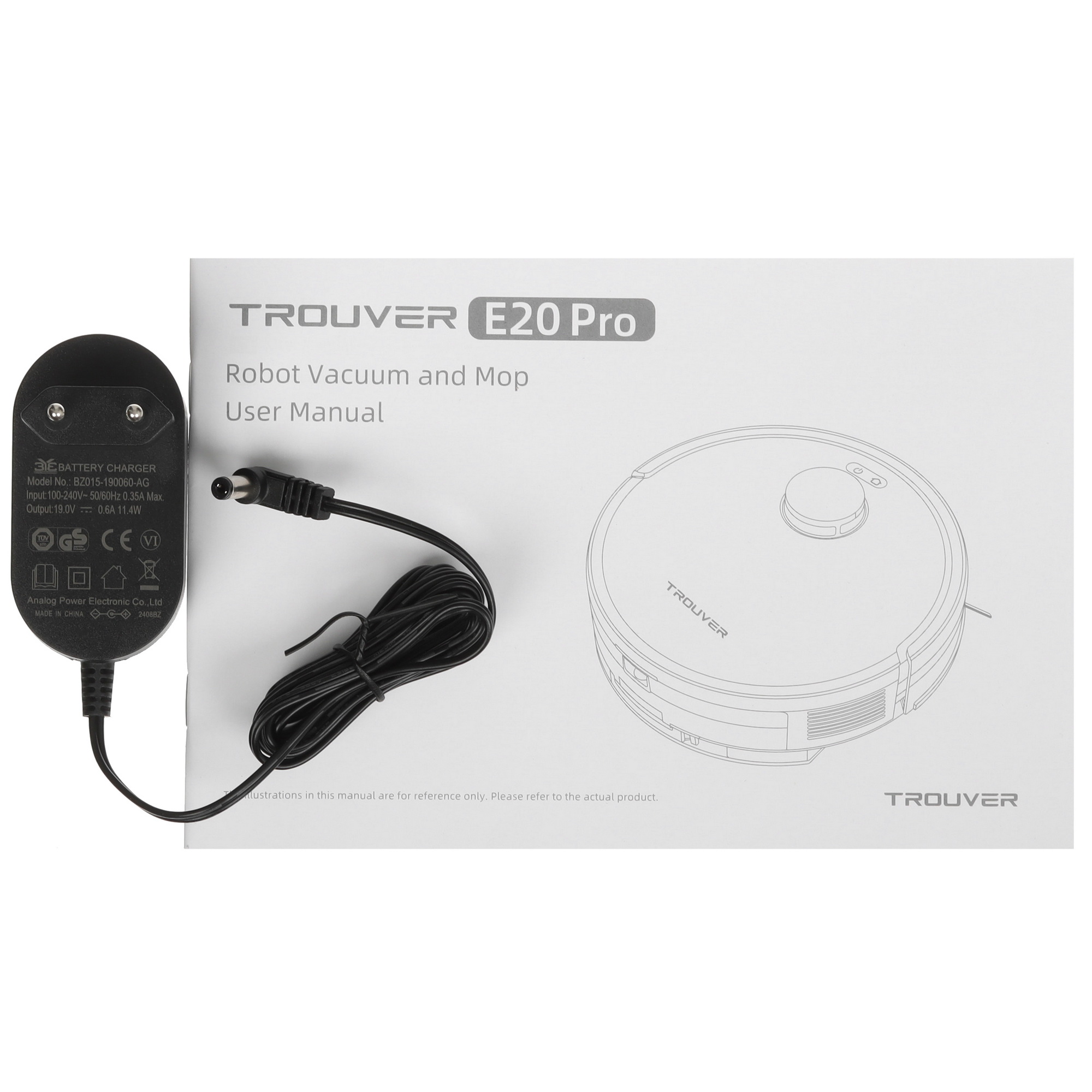 5467888 Робот-пылесос Trouver E20 Pro черный STDN-0041254 - Вид №7