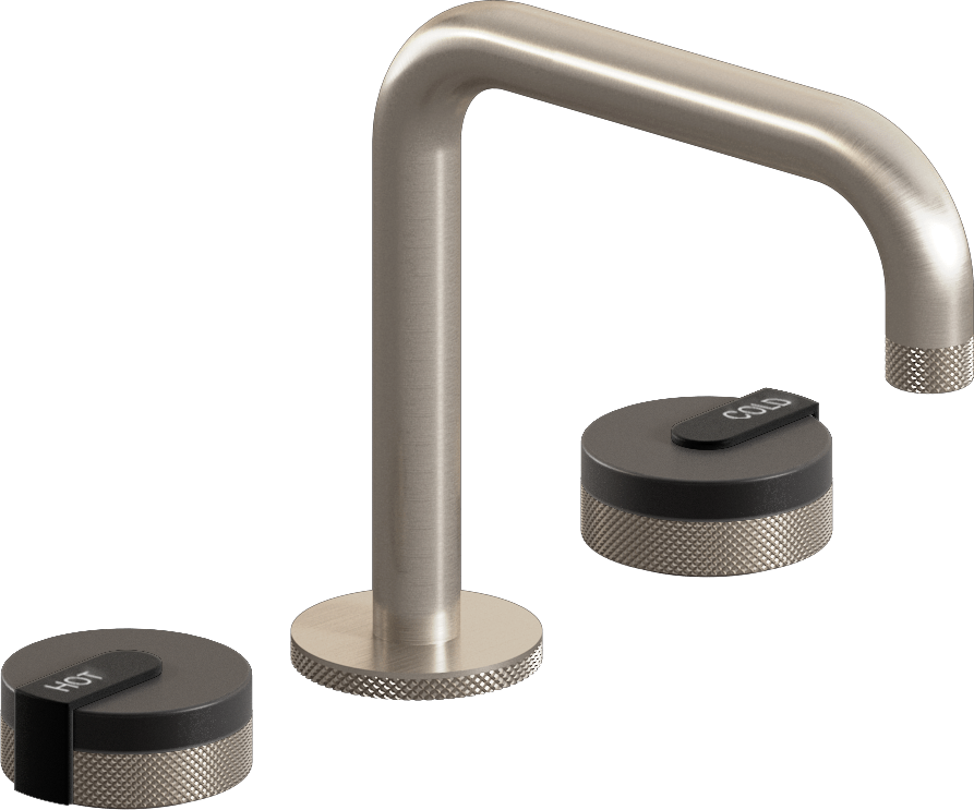 E-11511-R1GM-L1MBK-BNi Смеситель для умывальника на 3 отвертия GRAFF MOD+