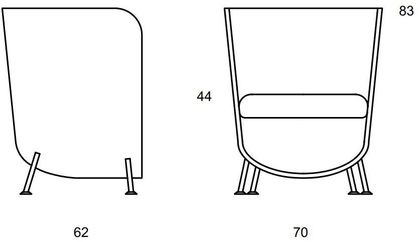 Blå Station Кресло с подлокотниками Pocket Bla Station sun-id-1350340 - Вид №14