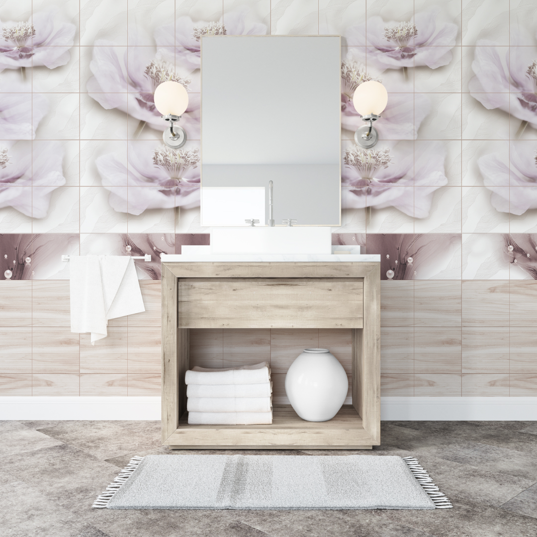 Панель пласт. "Новита" Флёр (Узор) 2,7*0,25 АКВАТОН Novita STSR-423 - Вид №3