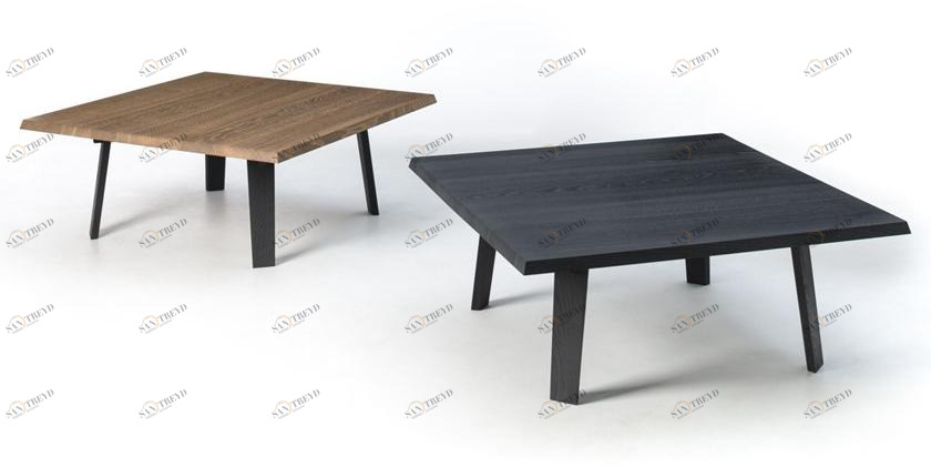 Moroso Квадратный журнальный столик из дуба Il naturale sun-id-1512174